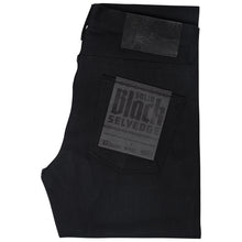 Load image into Gallery viewer, Super Guy - Solid Black Selvedge | Naked &amp; Famous Denim
