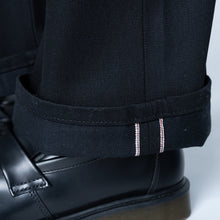 Load image into Gallery viewer, Groovy Guy - Solid Black Selvedge
