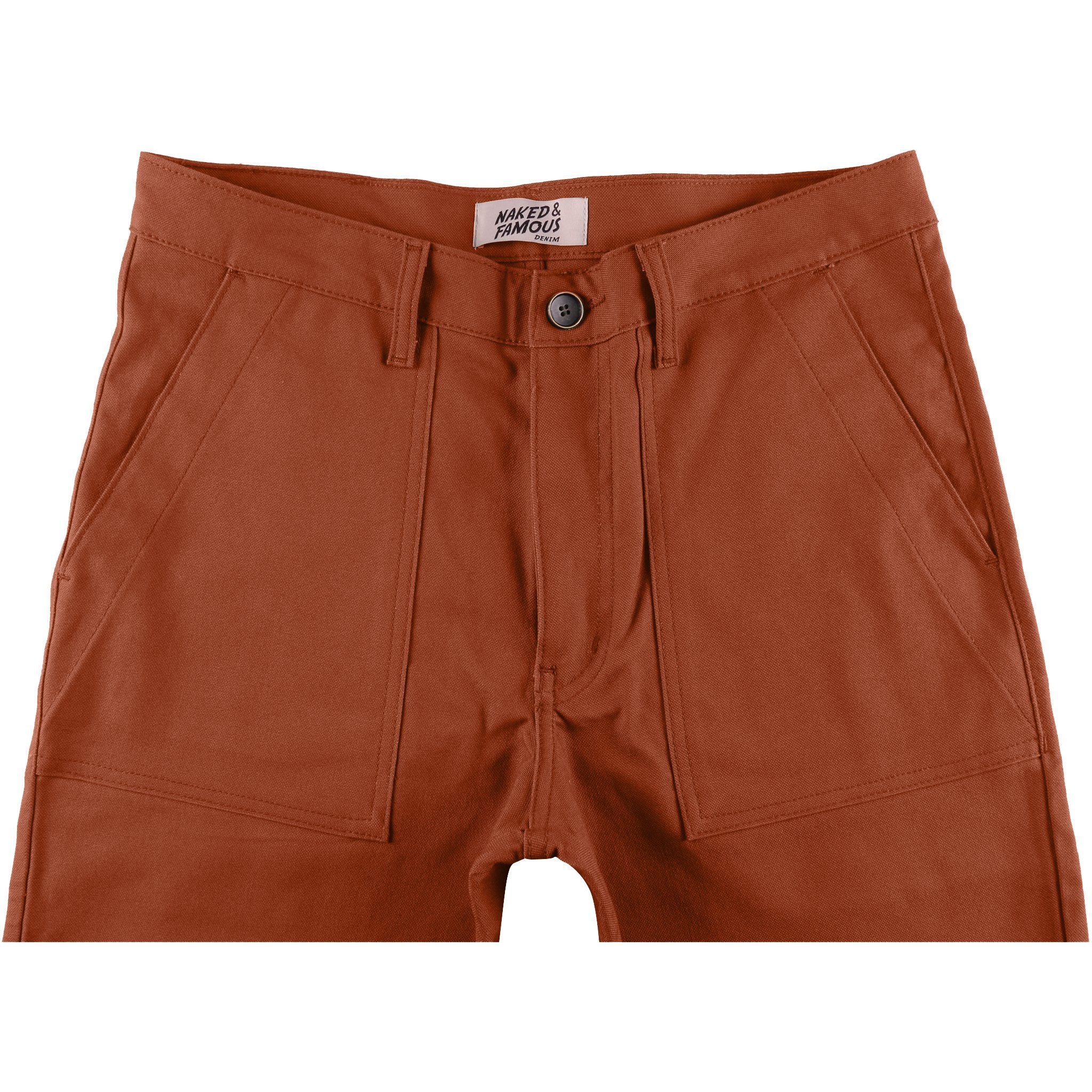 Work Pant -  Brick Canvas by Naked & Famous Denim