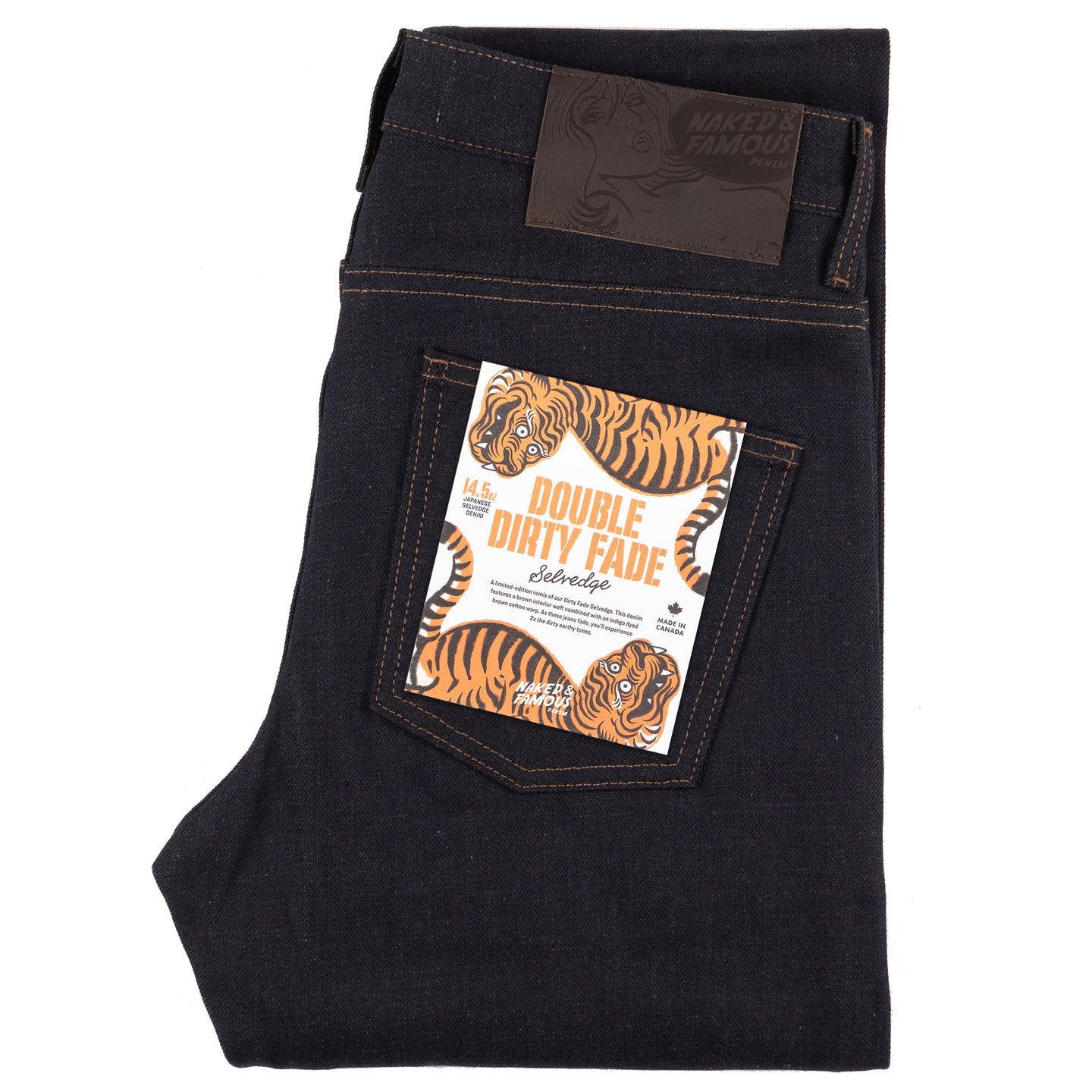 Super Guy - Double Dirty Fade Selvedge | Naked & Famous Denim
