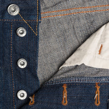 Load image into Gallery viewer, Super Guy - MIJ9 - &quot;Tennen Ai&quot; Natural Indigo Slub Selvedge | Naked &amp; Famous Denim
