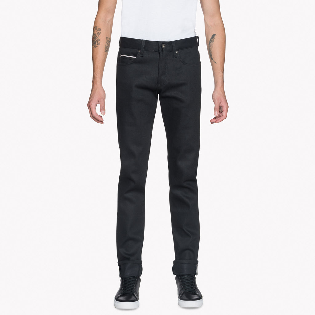Super Guy - Black Cobra Stretch Selvedge by Naked & Famous Denim