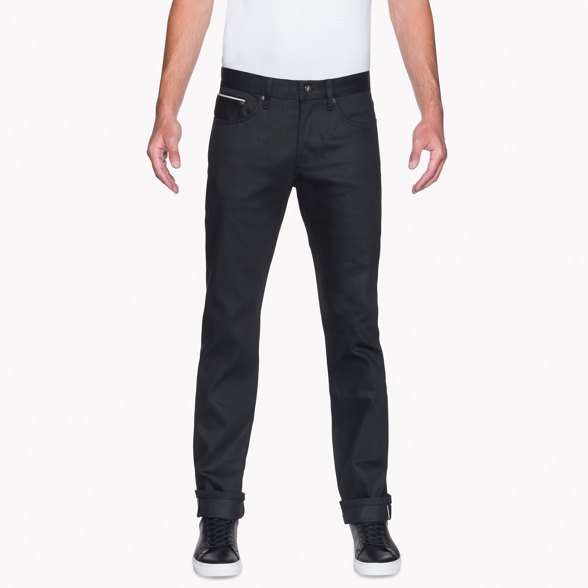 Weird Guy - Black Cobra Stretch Selvedge by Naked & Famous Denim
