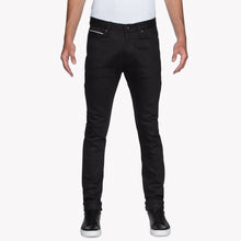 Load image into Gallery viewer, Stacked Guy - Black Cobra Stretch Selvedge | Naked &amp; Famous Denim

