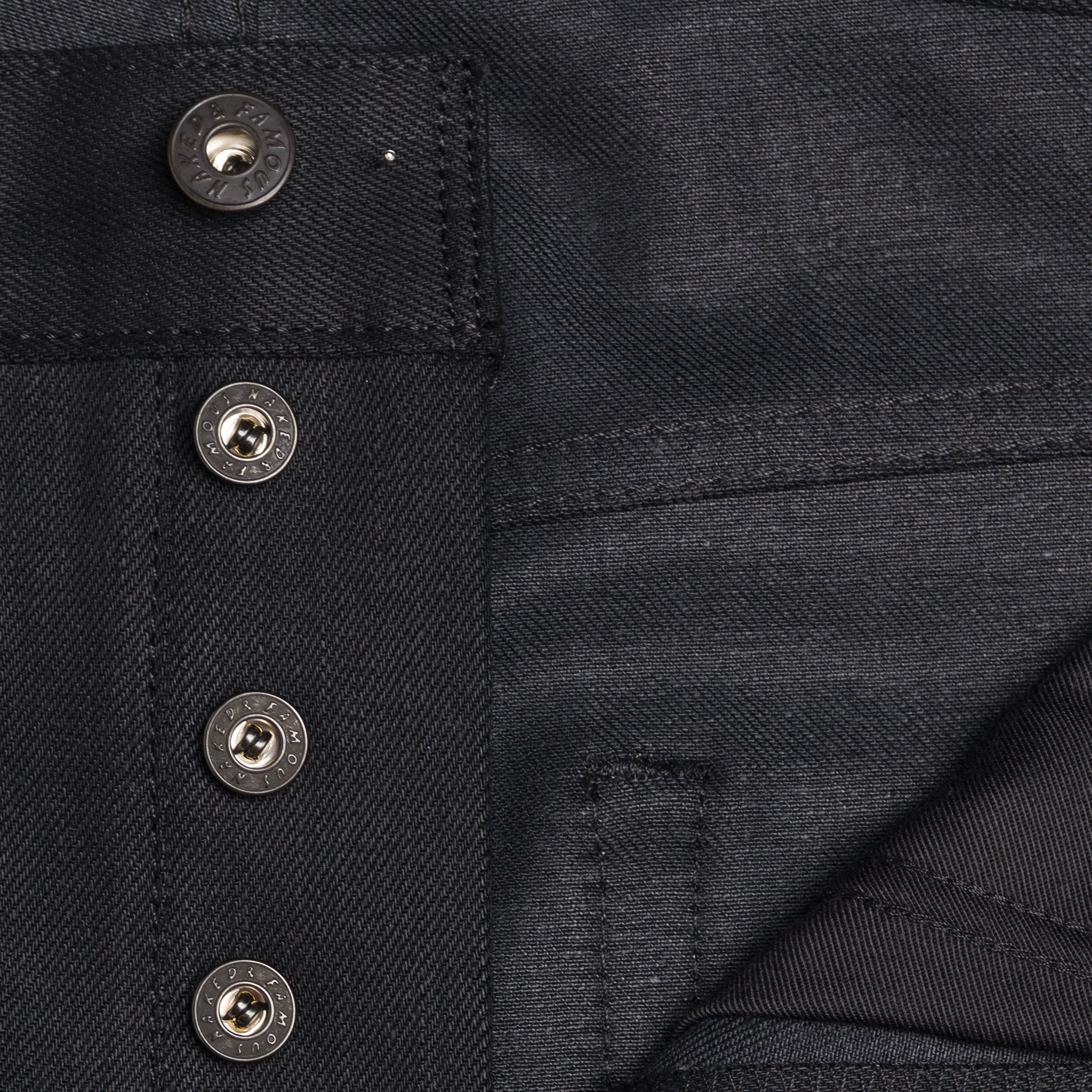 Weird Guy - Black Cobra Stretch Selvedge by Naked & Famous Denim