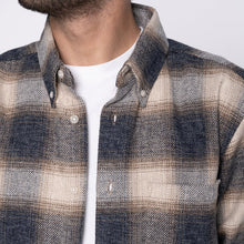 Load image into Gallery viewer, Easy Shirt - Tweedy Cotton Vintage Brushed - Sand | Naked &amp; Famous Denim
