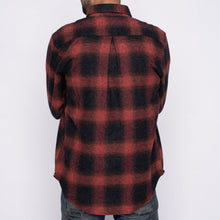 Load image into Gallery viewer, Easy Shirt - Tweedy Cotton Vintage Brushed - Red | Naked &amp; Famous Denim
