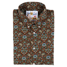 Load image into Gallery viewer, Easy Shirt - Bandana Cloth - Brown | Naked &amp; Famous Denim
