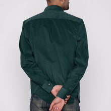 Load image into Gallery viewer, Easy Shirt - Cotton Dyed Corduroy - Green | Naked &amp; Famous Denim
