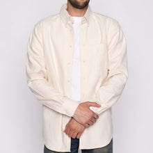 Load image into Gallery viewer, Easy Shirt - Solid Flannel - Bone | Naked &amp; Famous Denim
