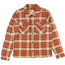 Load image into Gallery viewer, Work Shirt - Silk Blend Flannel - Brick | Naked &amp; Famous Denim
