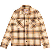 Load image into Gallery viewer, Work Shirt - Silk Blend Flannel - Beige | Naked &amp; Famous Denim
