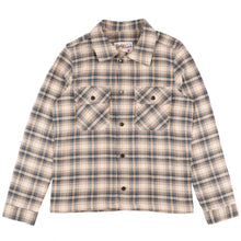 Load image into Gallery viewer, Work Shirt - Silk Blend Flannel - Blue | Naked &amp; Famous Denim
