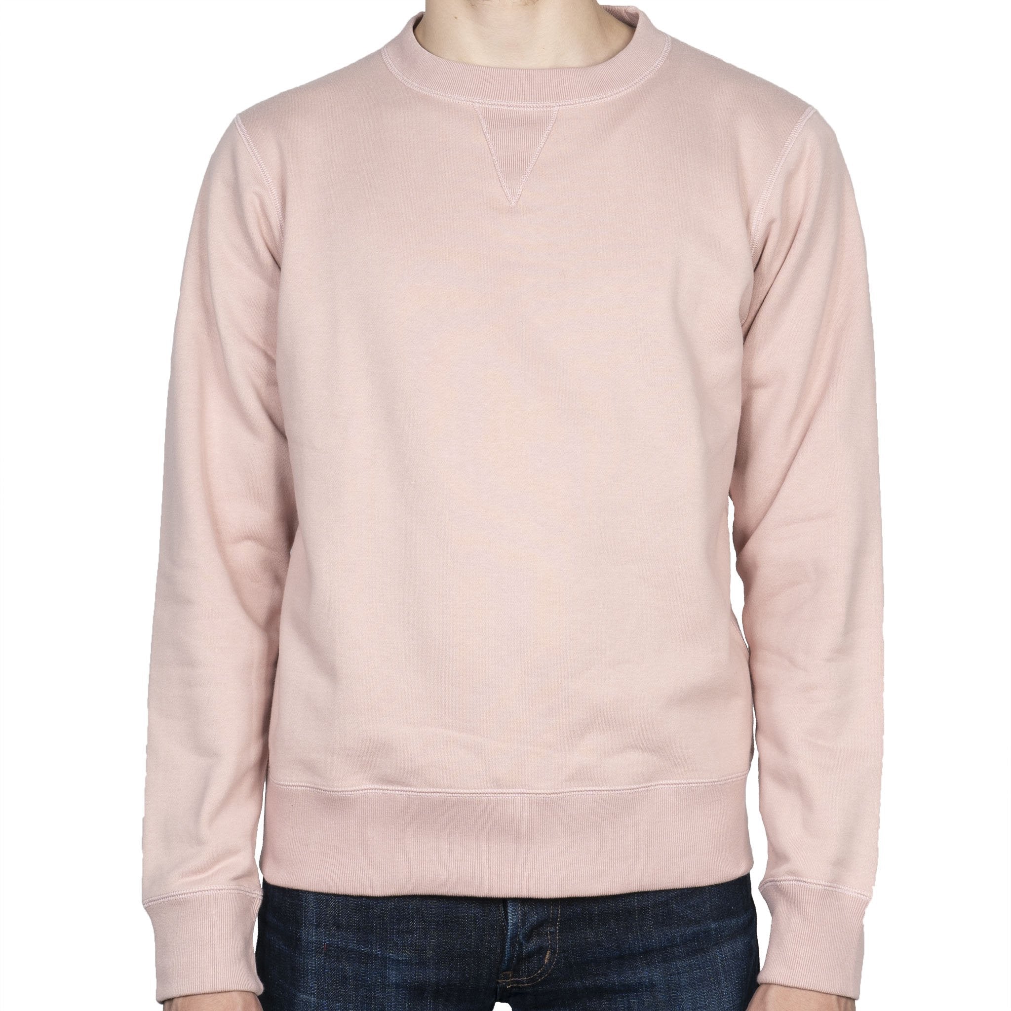 Blush crew neck online sweater