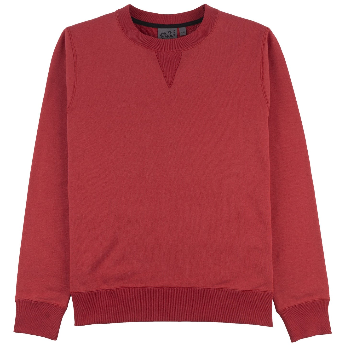 Crewneck - Heavyweight Terry - Red - Front