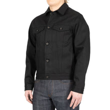 Load image into Gallery viewer, Stealth Pocket Denim Jacket - Solid Black Selvedge
