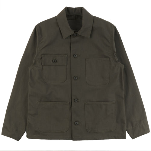 Chore Coat - Green Canvas - front