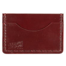 Load image into Gallery viewer, Card Case - Cordovan Leather - Oxblood
