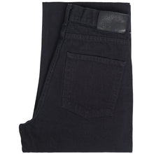 Load image into Gallery viewer, Women&#39;s - Max - Solid Black Selvedge | Naked &amp; Famous Denim
