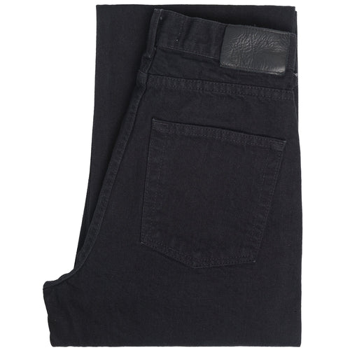 Women's - Max - Solid Black Selvedge | Naked & Famous Denim