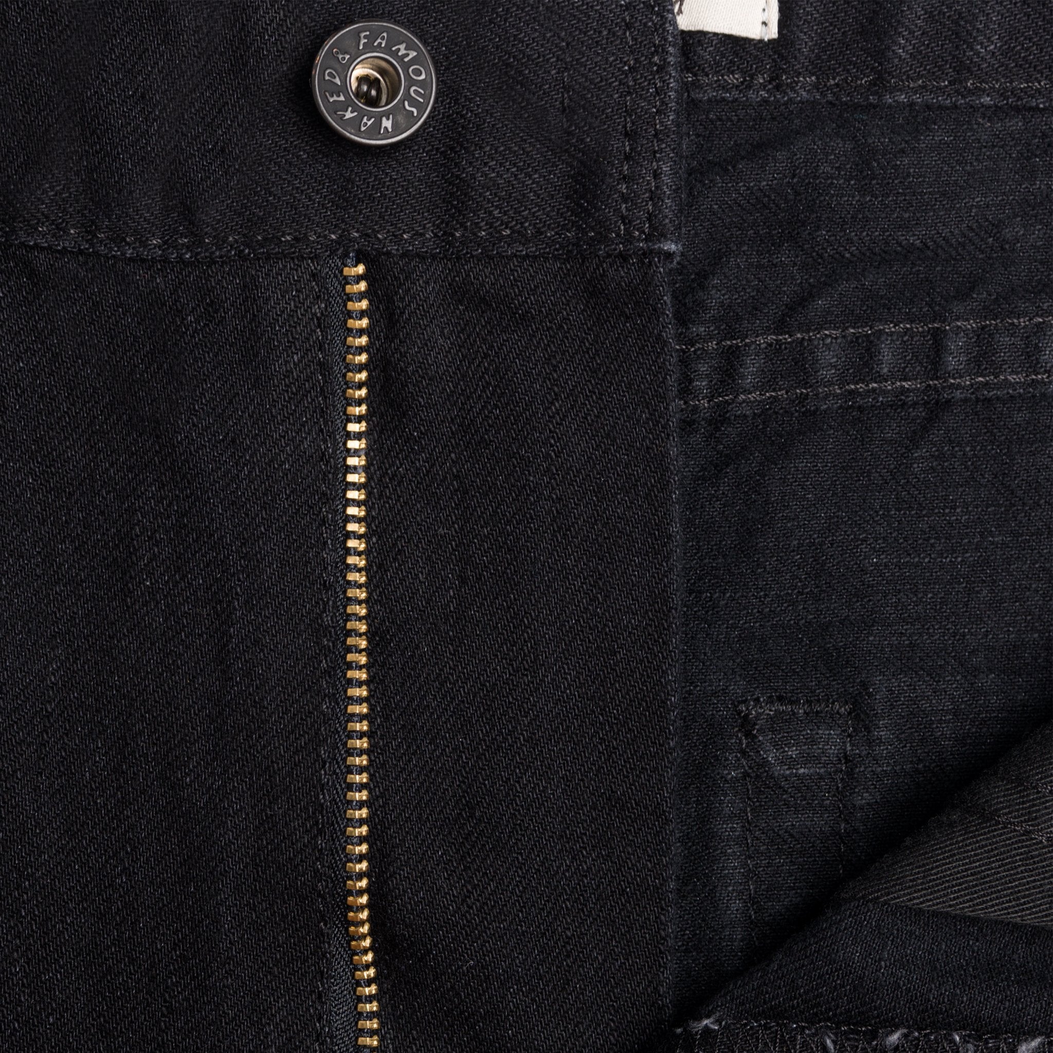 Max - Solid Black Selvedge | Naked & Famous Denim – Naked & Famous Denim NYC