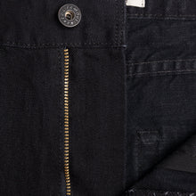 Load image into Gallery viewer, Women&#39;s - Max - Solid Black Selvedge | Naked &amp; Famous Denim
