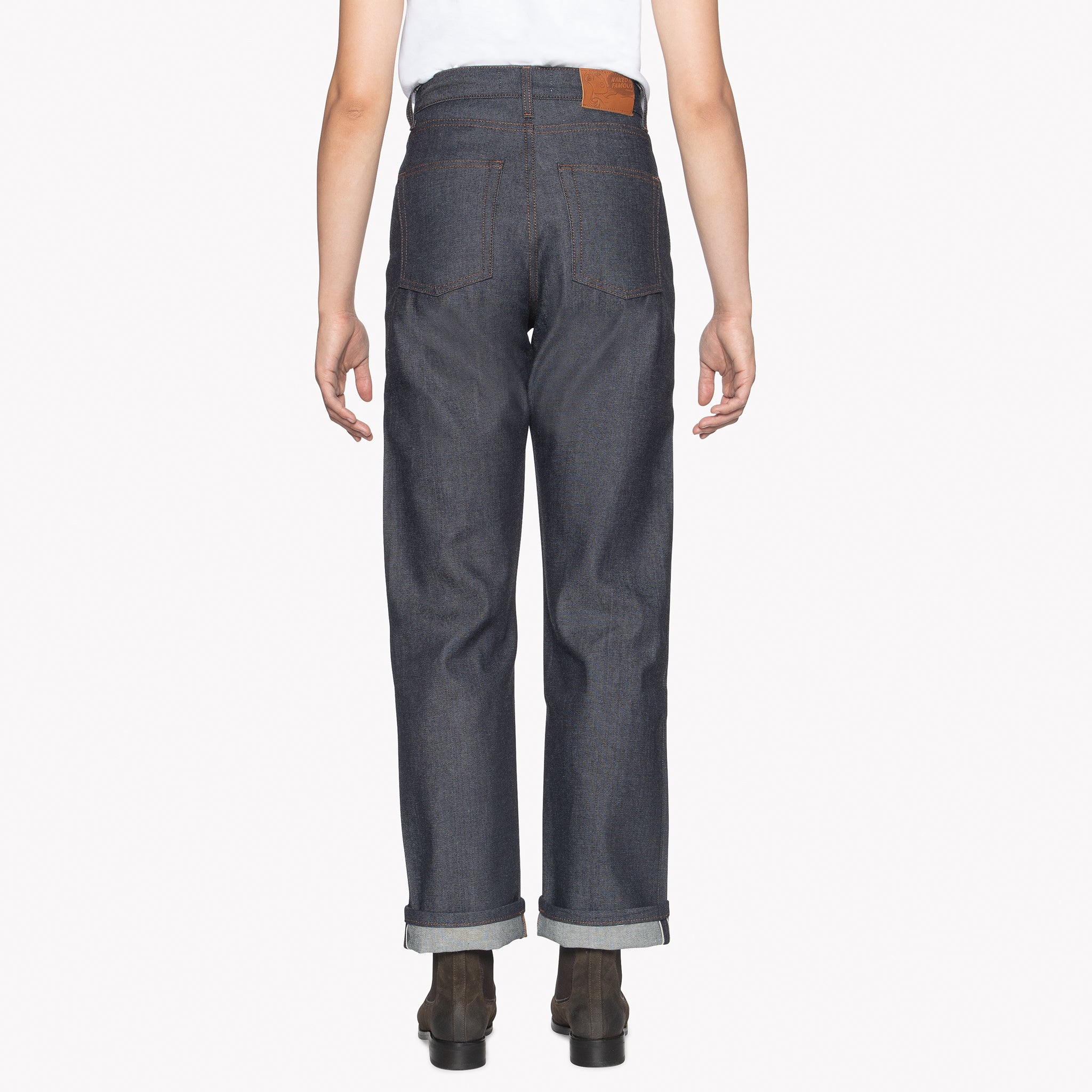 Buy Dark Indigo Rinse Straight Fit Vintage Wash Denim Jeans