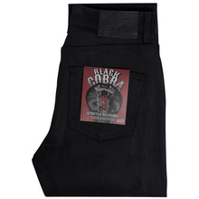 Load image into Gallery viewer, Women&#39;s - High Skinny - Black Cobra Stretch Selvedge | Naked &amp; Famous Denim

