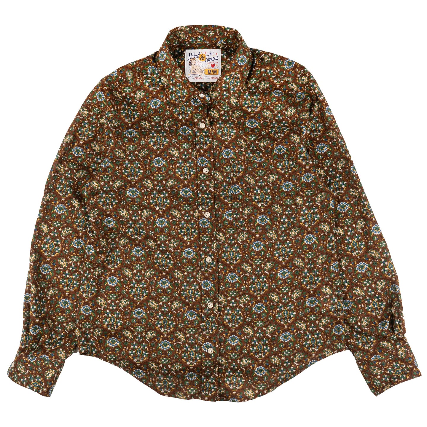 Country Shirt  - Bandana Cloth - Brown