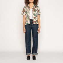 Load image into Gallery viewer, Camp Collar Shirt - Vintage Pique - Ecru | Naked &amp; Famous Denim
