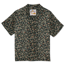 Load image into Gallery viewer, Camp Collar Shirt - Fruit Print - Navy
