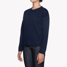 Load image into Gallery viewer, Women&#39;s - Weekend Crew - Vintage Doubleface - Navy | Naked &amp; Famous Denim
