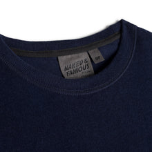 Load image into Gallery viewer, Women&#39;s - Weekend Crew - Vintage Doubleface - Navy | Naked &amp; Famous Denim
