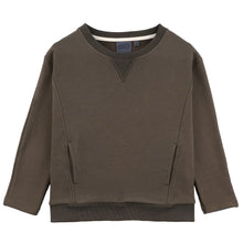 Load image into Gallery viewer, Women&#39;s - Smart Crew - Terry - Hunter | Naked &amp; Famous Denim
