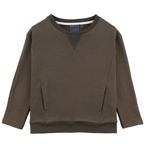 Women's - Smart Crew - Terry - Hunter | Naked & Famous Denim