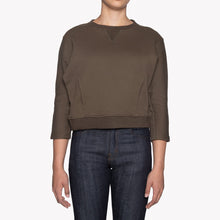 Load image into Gallery viewer, Women&#39;s - Smart Crew - Terry - Hunter | Naked &amp; Famous Denim
