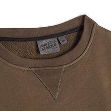 Load image into Gallery viewer, Women&#39;s - Smart Crew - Terry - Hunter | Naked &amp; Famous Denim

