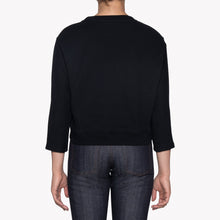 Load image into Gallery viewer, Women&#39;s - Smart Crew - Terry - Black | Naked &amp; Famous Denim
