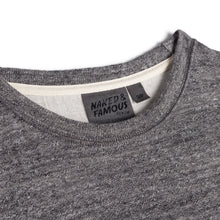Load image into Gallery viewer, Women&#39;s - Weekend Crew - Vintage Doubleface - Charcoal | Naked &amp; Famous Denim
