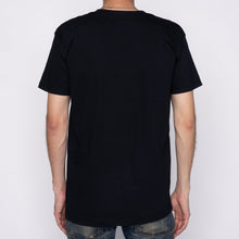 Load image into Gallery viewer, Pocket Tee - Black + Heavyweight Stripe Grey | Naked &amp; Famous Denim
