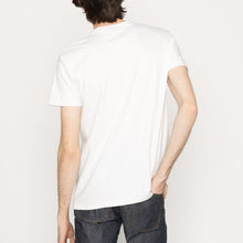 Load image into Gallery viewer, Pocket Tee - White - Slub Sashiko Denim | Naked &amp; Famous Denim
