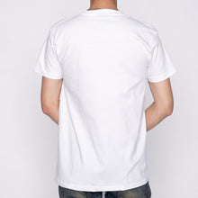 Load image into Gallery viewer, Pocket tee - White + Kimono Print - Scales | Naked &amp; Famous Denim
