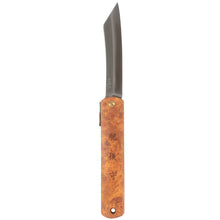 Load image into Gallery viewer, Higonokami Pocket Knife - Karin - Burmese Rosewood | Naked &amp; Famous Denim

